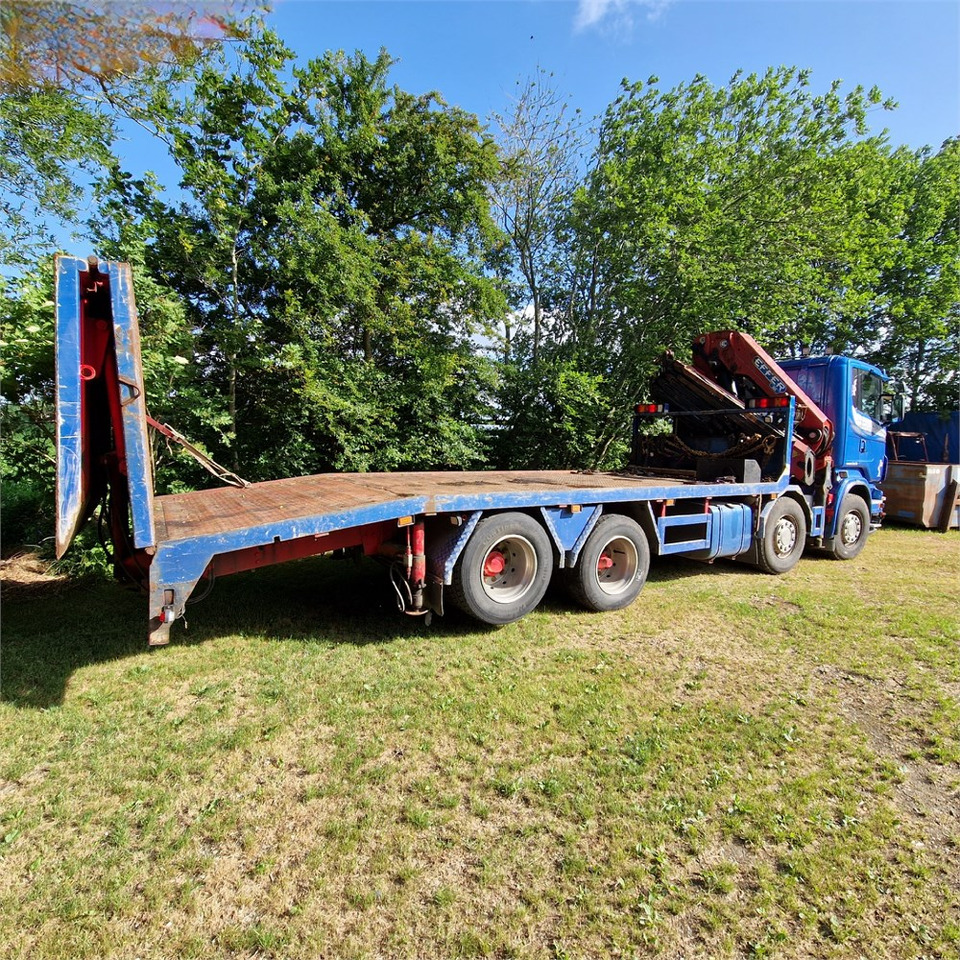 Autovežis sunkvežimis, Sunkvežimis su kranu Scania R480: foto 21