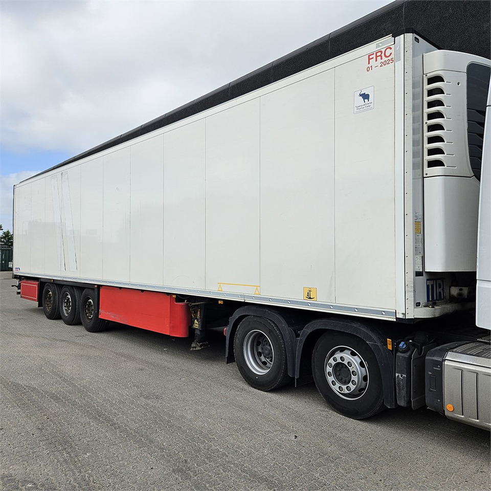 Schmitz Køle Trailer - Refrižeratorius puspriekabė: foto 1 Schmitz Køle Trailer - Refrižeratorius puspriekabė: foto 1