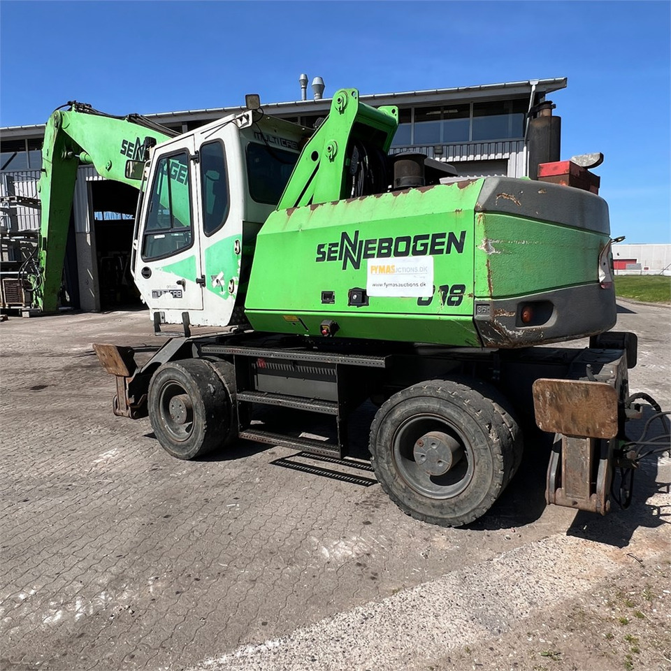 Ekskavatorius su ilga strėle Sennebogen 818 M: foto 17