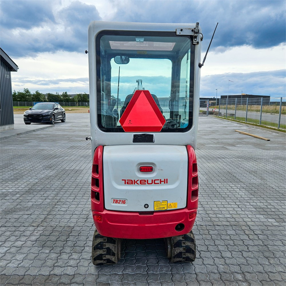 Takeuchi TB216 - Mini ekskavatorius: foto 3 Takeuchi TB216 - Mini ekskavatorius: foto 3