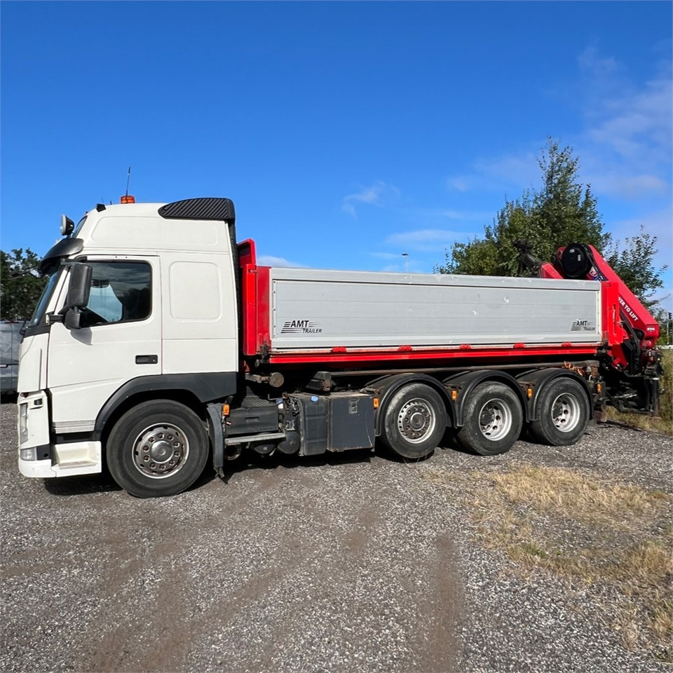 Volvo FM 8x4 500 - Platforminis/ Bortinis sunkvežimis, Sunkvežimis su kranu: foto 2 Volvo FM 8x4 500 - Platforminis/ Bortinis sunkvežimis, Sunkvežimis su kranu: foto 2