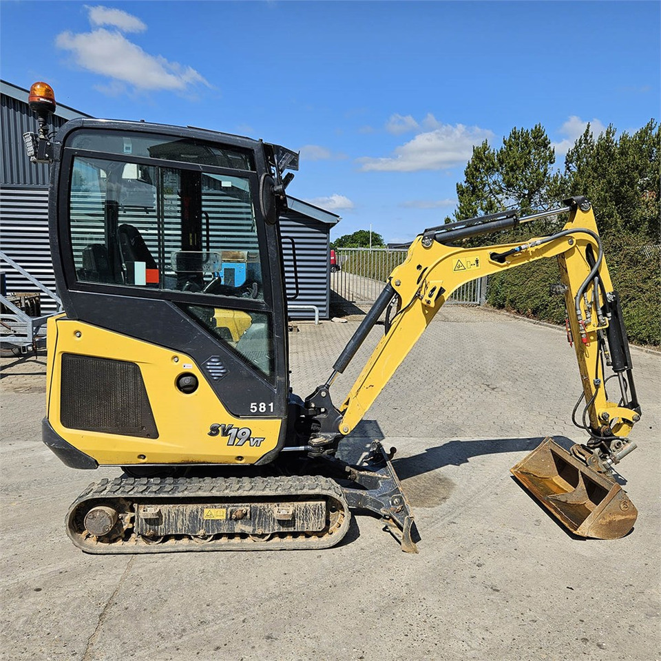 Yanmar SV19 VT - Mini ekskavatorius: foto 1 Yanmar SV19 VT - Mini ekskavatorius: foto 1