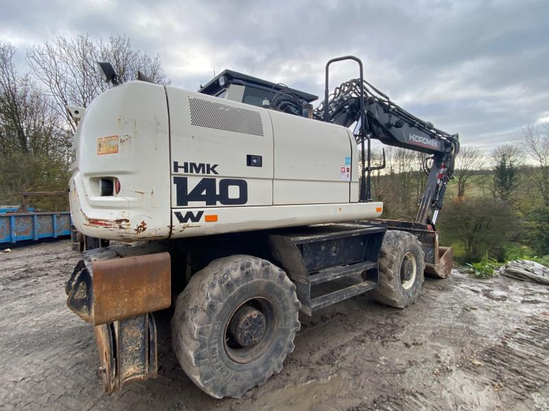 Hidromek HMK 140W-3B - Ratinis ekskavatorius: foto 3 Hidromek HMK 140W-3B - Ratinis ekskavatorius: foto 3