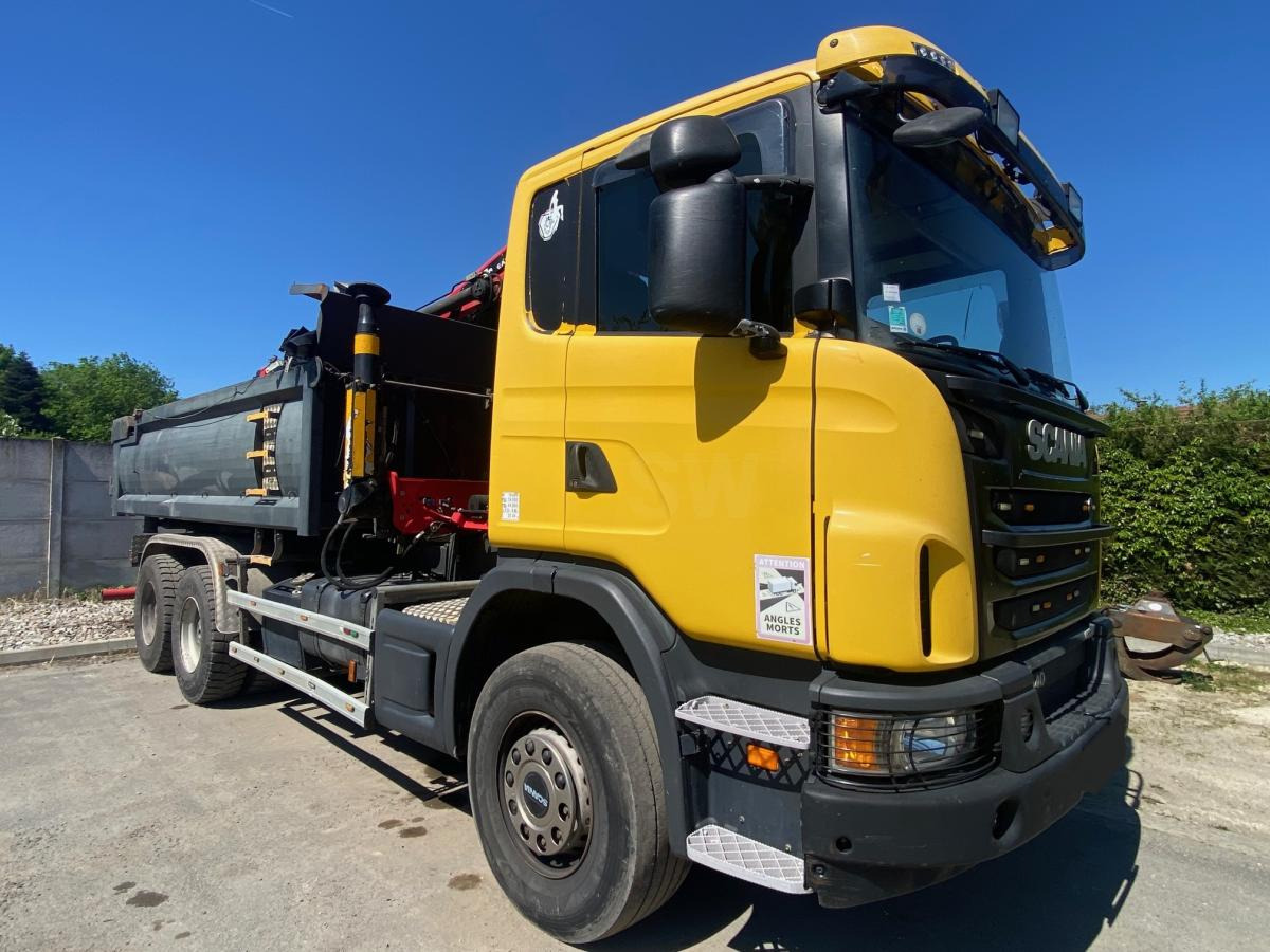 Scania G 440 - Savivartis sunkvežimis, Sunkvežimis su kranu: foto 4 Scania G 440 - Savivartis sunkvežimis, Sunkvežimis su kranu: foto 4