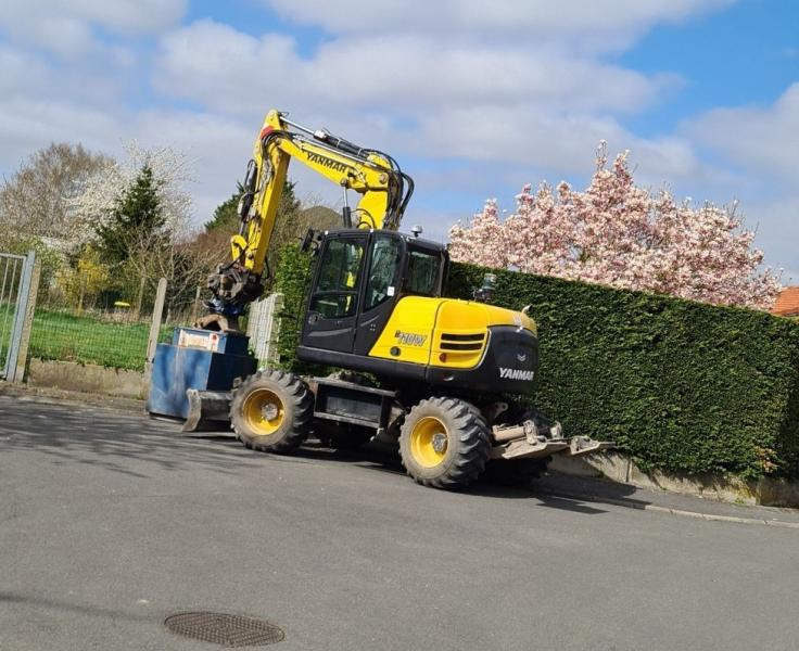 Yanmar B 110 W - Ratinis ekskavatorius: foto 2 Yanmar B 110 W - Ratinis ekskavatorius: foto 2