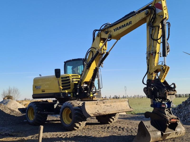 Yanmar B 110 W - Ratinis ekskavatorius: foto 1 Yanmar B 110 W - Ratinis ekskavatorius: foto 1