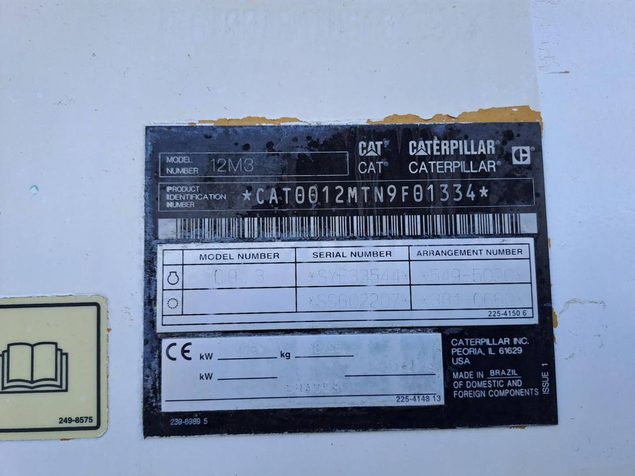 CAT 12M3 - Greideris: foto 5 CAT 12M3 - Greideris: foto 5