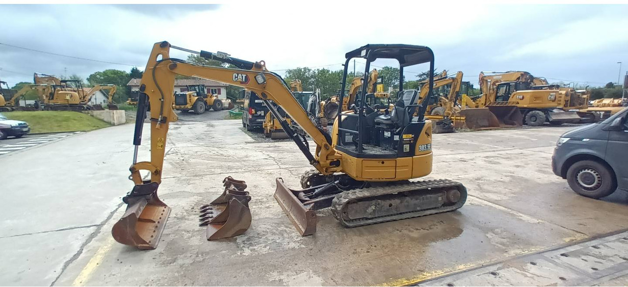 CAT 303.5E CR - Vikšrinis ekskavatorius: foto 2 CAT 303.5E CR - Vikšrinis ekskavatorius: foto 2