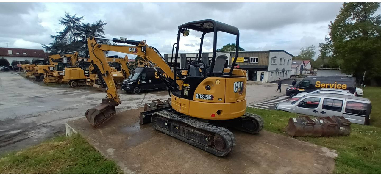 CAT 303.5E CR - Vikšrinis ekskavatorius: foto 1 CAT 303.5E CR - Vikšrinis ekskavatorius: foto 1