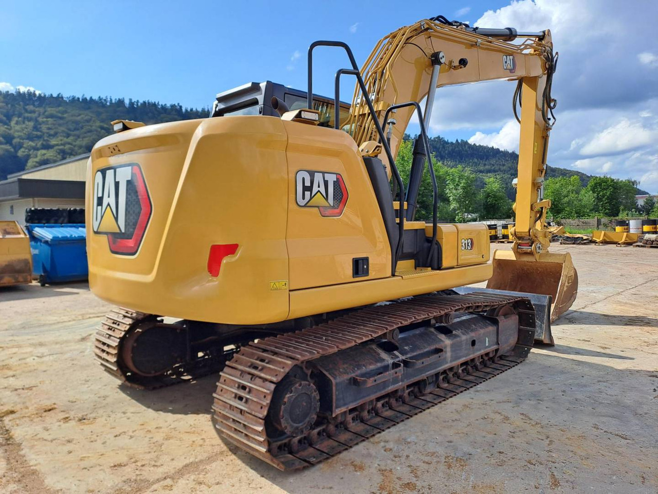 CAT 313 - Vikšrinis ekskavatorius: foto 3 CAT 313 - Vikšrinis ekskavatorius: foto 3