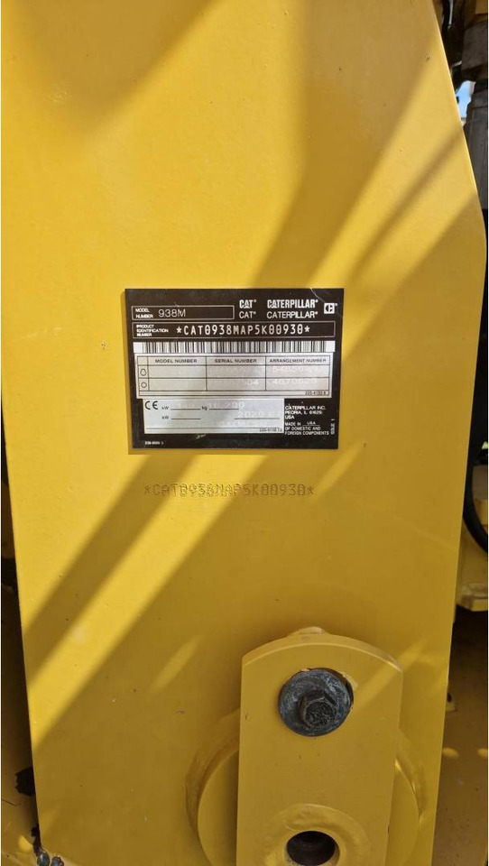 CAT 938M - Ratinis krautuvas: foto 5 CAT 938M - Ratinis krautuvas: foto 5