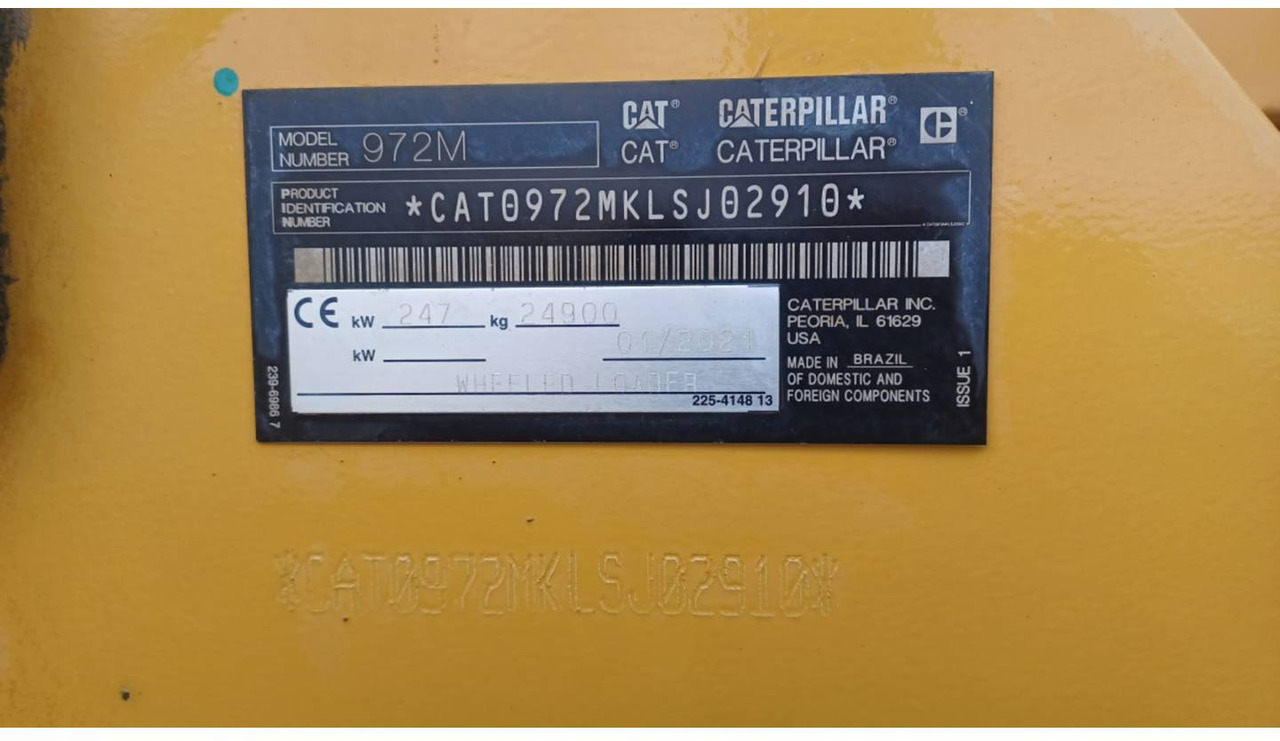 Ratinis krautuvas CAT 972M: foto 23