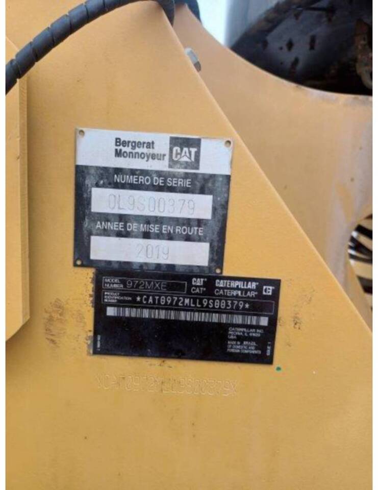Ratinis krautuvas CAT 972M XE: foto 6