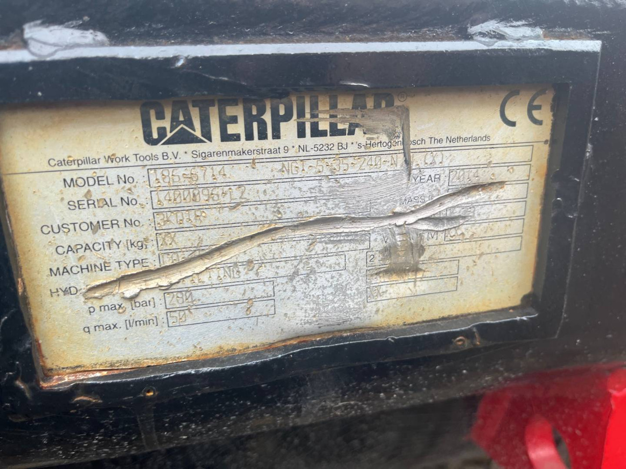 CAT GODET TILT/CW45S/2400MM - Ekskavatoriaus kaušas: foto 2 CAT GODET TILT/CW45S/2400MM - Ekskavatoriaus kaušas: foto 2