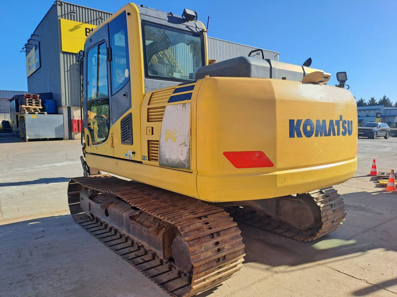 KOMATSU PC130 - Vikšrinis ekskavatorius: foto 4 KOMATSU PC130 - Vikšrinis ekskavatorius: foto 4