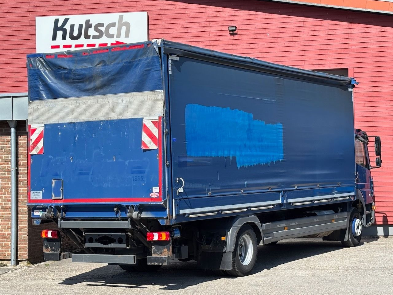 Mercedes-Benz Atego 1521L Pritschenwagen/Lbw. - Tentinis sunkvežimis: foto 2 Mercedes-Benz Atego 1521L Pritschenwagen/Lbw. - Tentinis sunkvežimis: foto 2