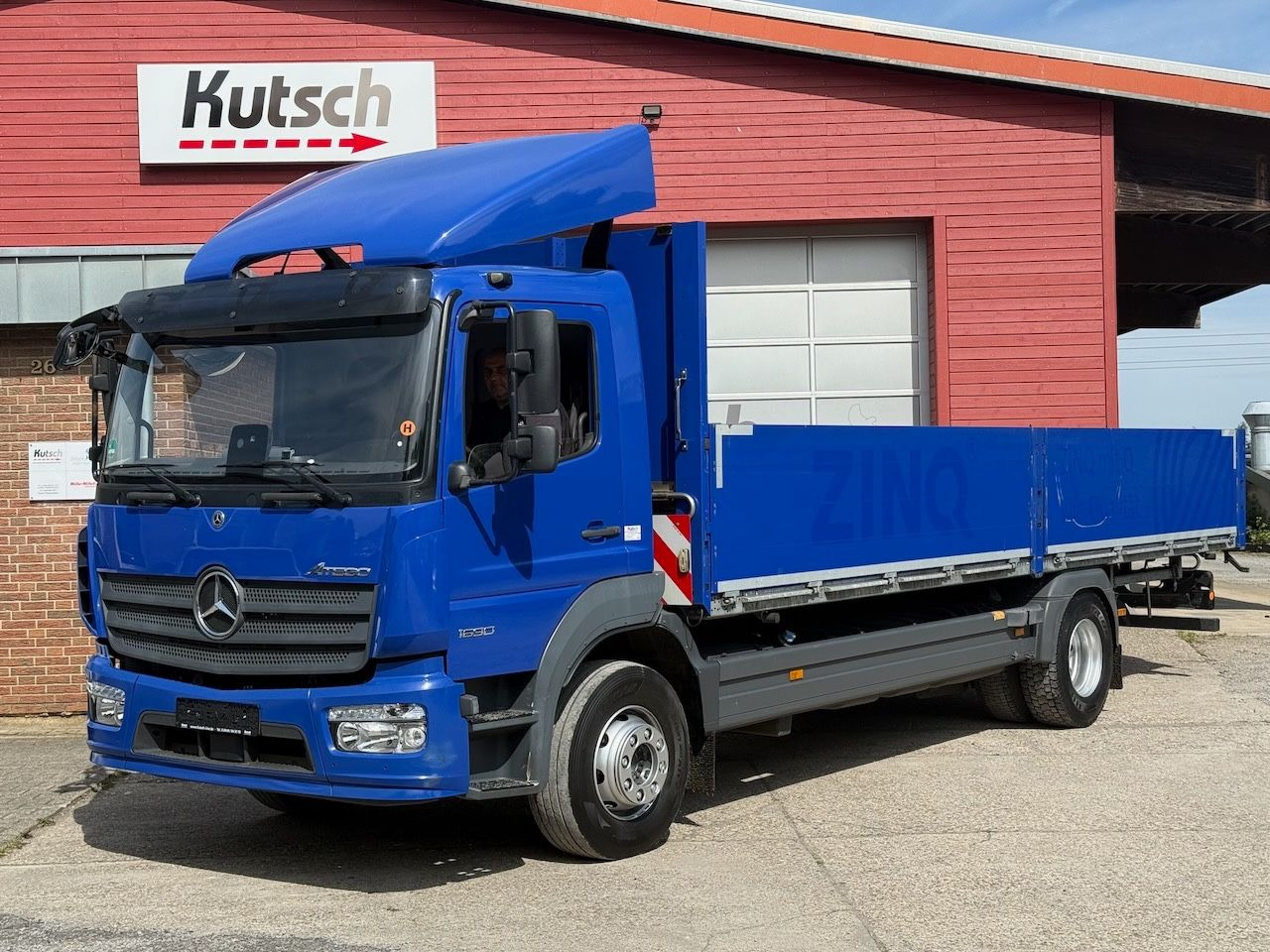 Mercedes-Benz MB Atego 1630L / 1530L offene Pritsche - Platforminis/ Bortinis sunkvežimis: foto 1 Mercedes-Benz MB Atego 1630L / 1530L offene Pritsche - Platforminis/ Bortinis sunkvežimis: foto 1