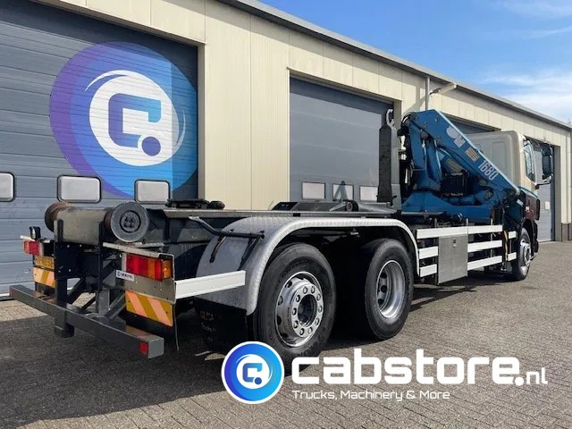 DAF CF 85.340 6X2 Euro 3 - Haakarm containersystem - Hooklift - Abrollkipper - Year 2004 - HMF 1680-K2 Crane - Grua - Ladekran - Autolaadkraan - Hook-lift sunkvežimis, Sunkvežimis su kranu: foto 3 DAF CF 85.340 6X2 Euro 3 - Haakarm containersystem - Hooklift - Abrollkipper - Year 2004 - HMF 1680-K2 Crane - Grua - Ladekran - Autolaadkraan - Hook-lift sunkvežimis, Sunkvežimis su kranu: foto 3