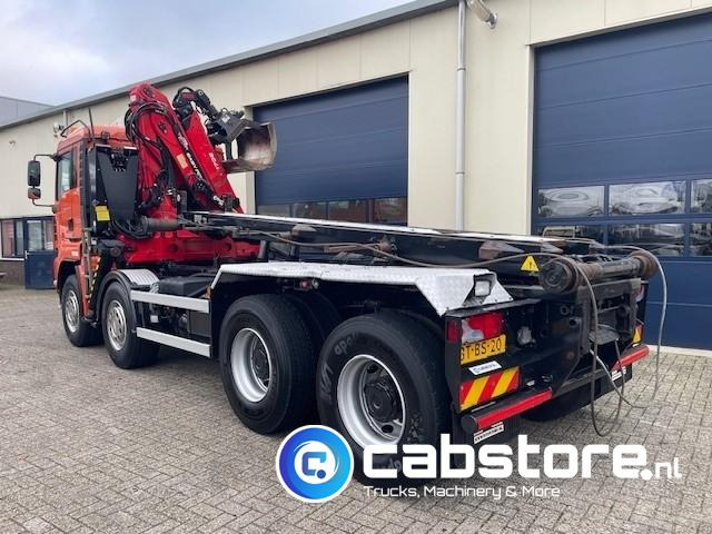 MAN TGA 41.440 8X4 BB Palfinger Epsilon Z-Kraan bouwjaar 2011 + NCH 30 Ton's Kabel-containersyteem - Handgeschakeld - Bouwjaar 2007 - Km 582.782 - Sunkvežimis - kabelių sistema, Sunkvežimis su kranu: foto 3 MAN TGA 41.440 8X4 BB Palfinger Epsilon Z-Kraan bouwjaar 2011 + NCH 30 Ton's Kabel-containersyteem - Handgeschakeld - Bouwjaar 2007 - Km 582.782 - Sunkvežimis - kabelių sistema, Sunkvežimis su kranu: foto 3