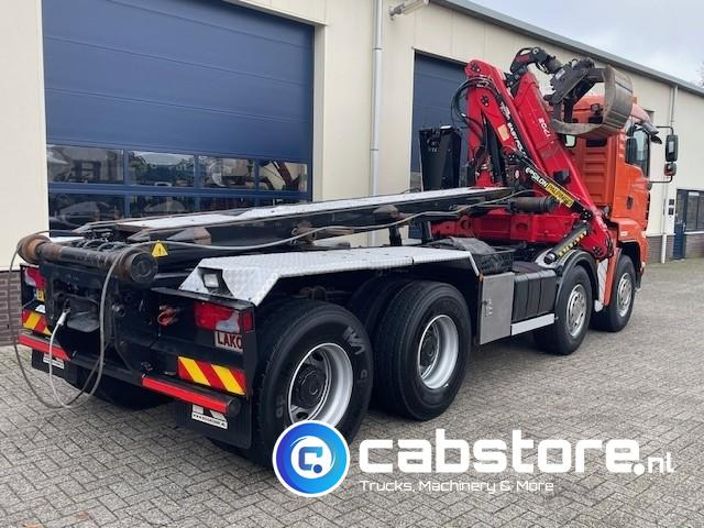 MAN TGA 41.440 8X4 BB Palfinger Epsilon Z-Kraan bouwjaar 2011 + NCH 30 Ton's Kabel-containersyteem - Handgeschakeld - Bouwjaar 2007 - Km 582.782 - Sunkvežimis - kabelių sistema, Sunkvežimis su kranu: foto 4 MAN TGA 41.440 8X4 BB Palfinger Epsilon Z-Kraan bouwjaar 2011 + NCH 30 Ton's Kabel-containersyteem - Handgeschakeld - Bouwjaar 2007 - Km 582.782 - Sunkvežimis - kabelių sistema, Sunkvežimis su kranu: foto 4
