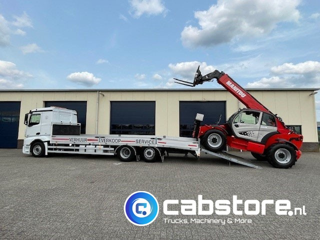 Mercedes-Benz ACTROS Mercedes Benz Actros 2642 6x2 Euro 6 oprijwagen - Machine transporter - Bouwjaar 2012 - Volledig luchtgeveerd - Hydraulische rampen - Liftas - APK 11- - Platforminis/ Bortinis sunkvežimis: foto 2 Mercedes-Benz ACTROS Mercedes Benz Actros 2642 6x2 Euro 6 oprijwagen - Machine transporter - Bouwjaar 2012 - Volledig luchtgeveerd - Hydraulische rampen - Liftas - APK 11- - Platforminis/ Bortinis sunkvežimis: foto 2