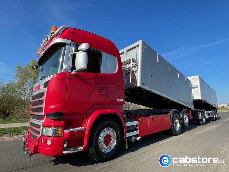 Scania LB6X2*4HNB Euro 6 - Year 2016 - RETARDER - ALUMINIUM kipper + FLOOR kipper aanhangwagen - Good Condition !! - Autocisterna: foto 2 Scania LB6X2*4HNB Euro 6 - Year 2016 - RETARDER - ALUMINIUM kipper + FLOOR kipper aanhangwagen - Good Condition !! - Autocisterna: foto 2