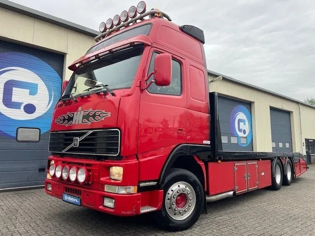 Volvo FH 12.460 6x2R Euro 3 - Oprijwagen - Machinetransporter - Year 2002 - APK tot 11-2025 - MANUAL - NL Truck - Autovežis sunkvežimis: foto 1 Volvo FH 12.460 6x2R Euro 3 - Oprijwagen - Machinetransporter - Year 2002 - APK tot 11-2025 - MANUAL - NL Truck - Autovežis sunkvežimis: foto 1
