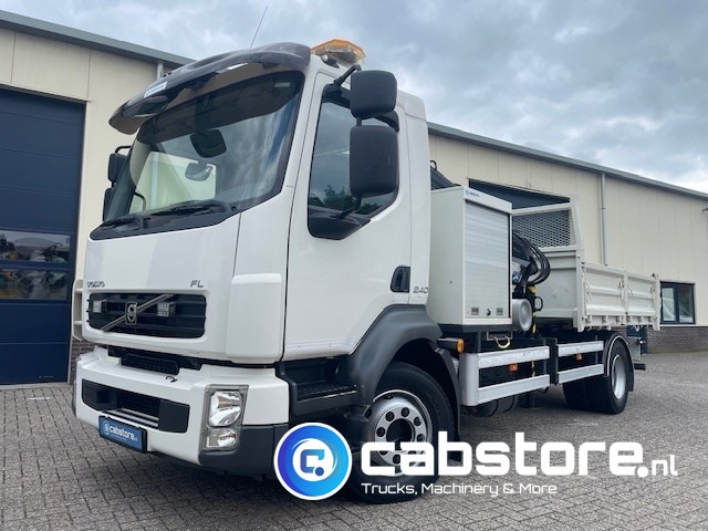 Volvo FL 240 4x2 Euro 5 - Kipper - MKG HLK 45 a2 Autolaadkraan - Bouwjaar 2012 - APK 18-10-2025 - ORIGINAL Km 35.640 !!!! - Good condition !! - Savivartis sunkvežimis, Sunkvežimis su kranu: foto 5 Volvo FL 240 4x2 Euro 5 - Kipper - MKG HLK 45 a2 Autolaadkraan - Bouwjaar 2012 - APK 18-10-2025 - ORIGINAL Km 35.640 !!!! - Good condition !! - Savivartis sunkvežimis, Sunkvežimis su kranu: foto 5