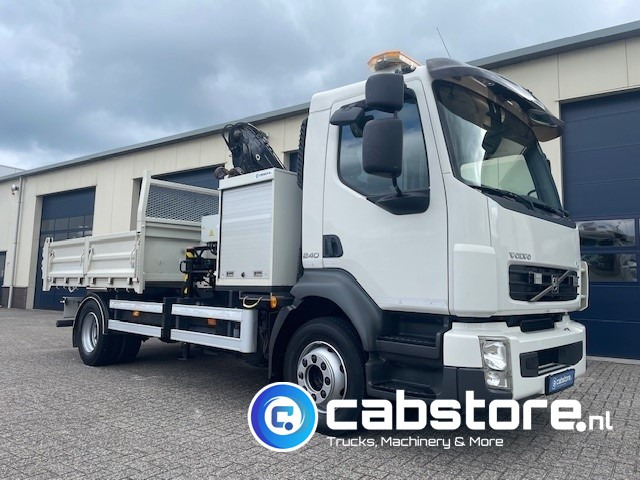 Volvo FL 240 4x2 Euro 5 - Kipper - MKG HLK 45 a2 Autolaadkraan - Bouwjaar 2012 - APK 18-10-2025 - ORIGINAL Km 35.640 !!!! - Good condition !! - Sunkvežimis su kranu: foto 4 Volvo FL 240 4x2 Euro 5 - Kipper - MKG HLK 45 a2 Autolaadkraan - Bouwjaar 2012 - APK 18-10-2025 - ORIGINAL Km 35.640 !!!! - Good condition !! - Sunkvežimis su kranu: foto 4