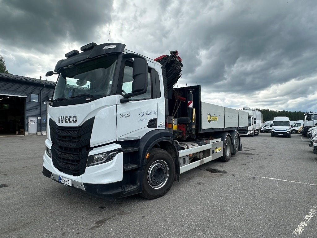 Iveco S-Way AD 260S48 - Sunkvežimis su kranu: foto 1 Iveco S-Way AD 260S48 - Sunkvežimis su kranu: foto 1