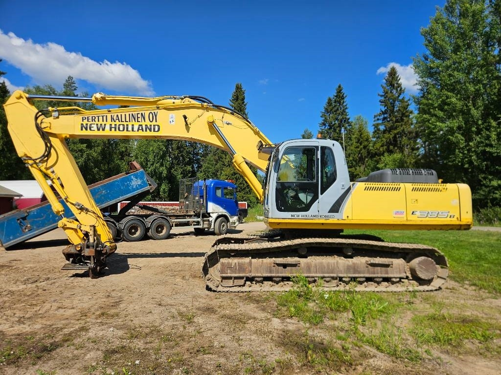 New Holland E 385 B - Vikšrinis ekskavatorius: foto 1 New Holland E 385 B - Vikšrinis ekskavatorius: foto 1