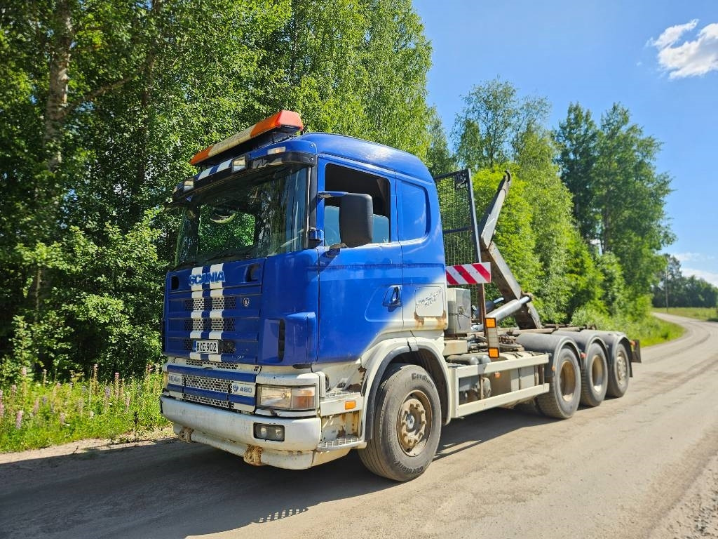 Scania 164 G 480 - Hook-lift sunkvežimis: foto 1 Scania 164 G 480 - Hook-lift sunkvežimis: foto 1