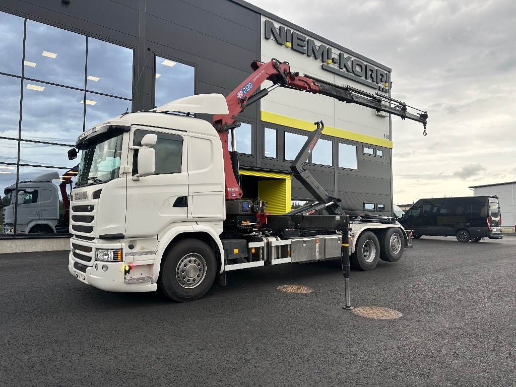 Scania G450 6x2*4 HMF 2120 - Sunkvežimis su kranu: foto 1 Scania G450 6x2*4 HMF 2120 - Sunkvežimis su kranu: foto 1