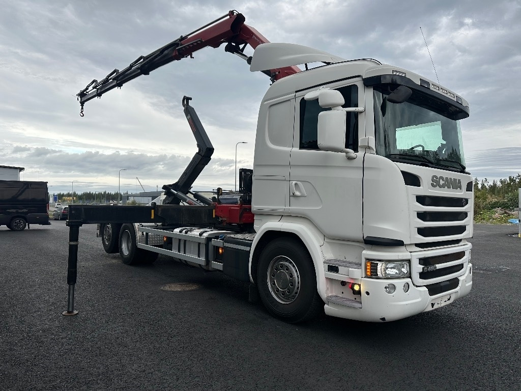 Scania G450 6x2*4 HMF 2120 - Sunkvežimis su kranu: foto 3 Scania G450 6x2*4 HMF 2120 - Sunkvežimis su kranu: foto 3