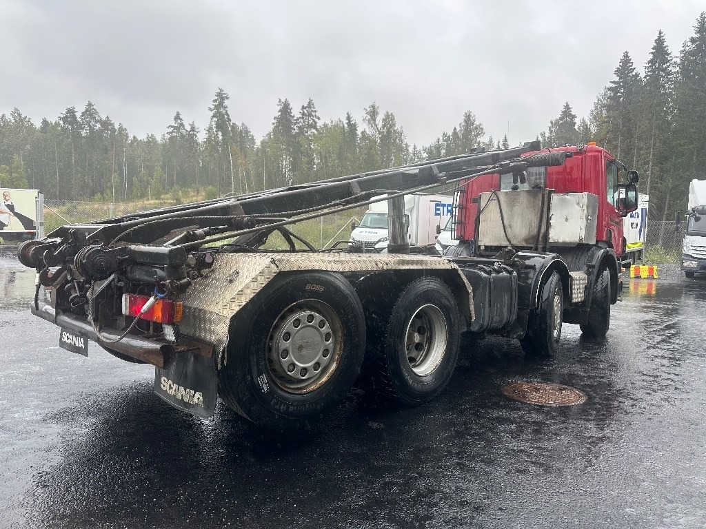 Scania P114 8x2*6 - Nuožulnaus pakėlimo ant platformos sunkvežimis: foto 3 Scania P114 8x2*6 - Nuožulnaus pakėlimo ant platformos sunkvežimis: foto 3