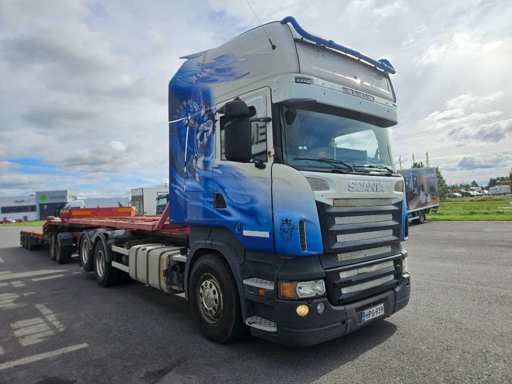 Scania R580 6x2 - Hook-lift sunkvežimis: foto 2 Scania R580 6x2 - Hook-lift sunkvežimis: foto 2