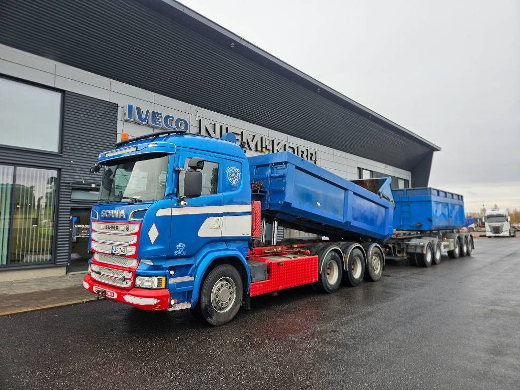 Scania R730 76tn kasettiyhdistelmä - Savivartis sunkvežimis: foto 1 Scania R730 76tn kasettiyhdistelmä - Savivartis sunkvežimis: foto 1