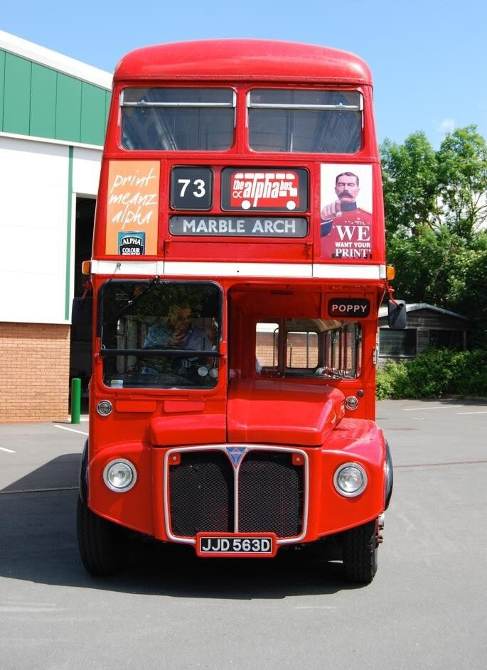 British Bus Sightseeing Routemaster Nostalgic Heritage Classic Vintage - Dviaukštis autobusas: foto 1 British Bus Sightseeing Routemaster Nostalgic Heritage Classic Vintage - Dviaukštis autobusas: foto 1