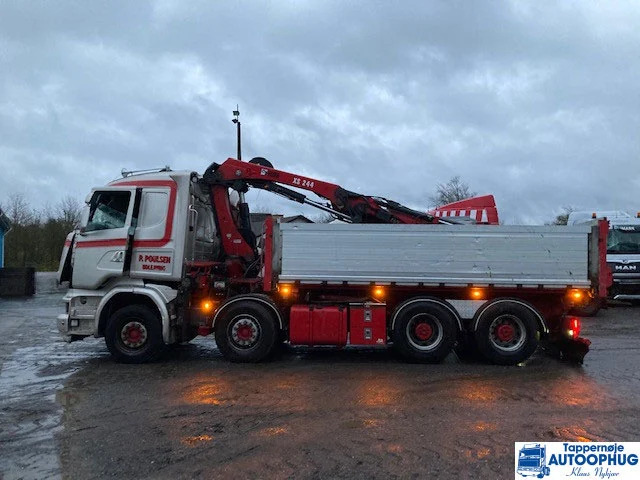 Scania R580 8X4 HIAB 244 EP-5 HIPRO ONLY PARTS - Platforminis/ Bortinis sunkvežimis, Sunkvežimis su kranu: foto 5 Scania R580 8X4 HIAB 244 EP-5 HIPRO ONLY PARTS - Platforminis/ Bortinis sunkvežimis, Sunkvežimis su kranu: foto 5