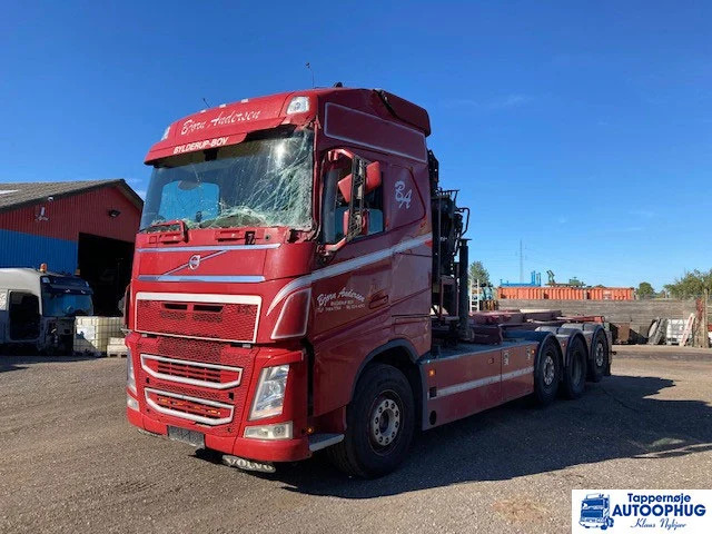 Volvo FH500 8X2 HIAB 077 - Konteineris-vežimus/ Sukeisti kūną sunkvežimis, Sunkvežimis su kranu: foto 1 Volvo FH500 8X2 HIAB 077 - Konteineris-vežimus/ Sukeisti kūną sunkvežimis, Sunkvežimis su kranu: foto 1