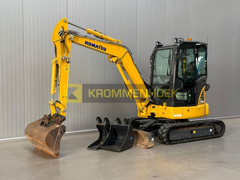 Komatsu PC 35 MR-5 - Mini ekskavatorius: foto 2 Komatsu PC 35 MR-5 - Mini ekskavatorius: foto 2