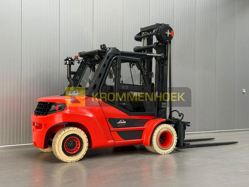 Linde H 80 D-900 - Dyzelinis krautuvas: foto 4 Linde H 80 D-900 - Dyzelinis krautuvas: foto 4