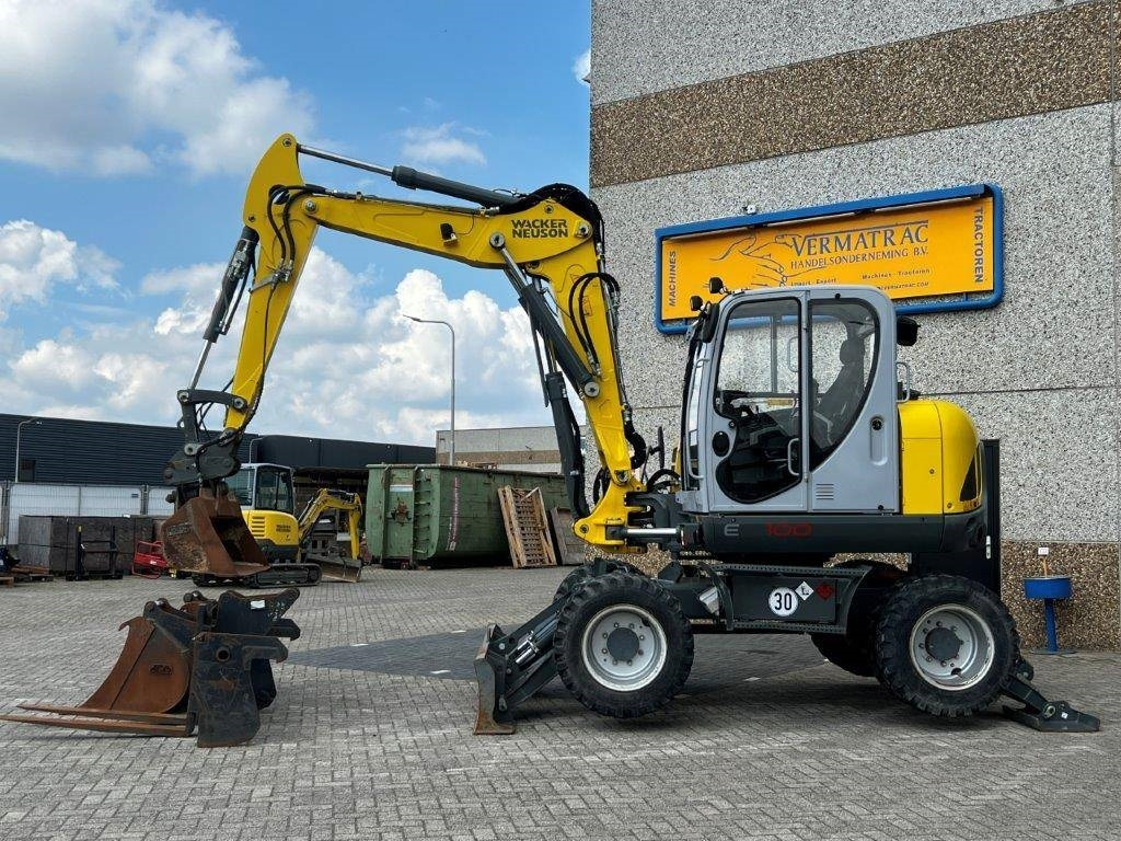 Wacker Neuson EW100 – 1376 hours – 2019!! - Ratinis ekskavatorius: foto 1 Wacker Neuson EW100 – 1376 hours – 2019!! - Ratinis ekskavatorius: foto 1