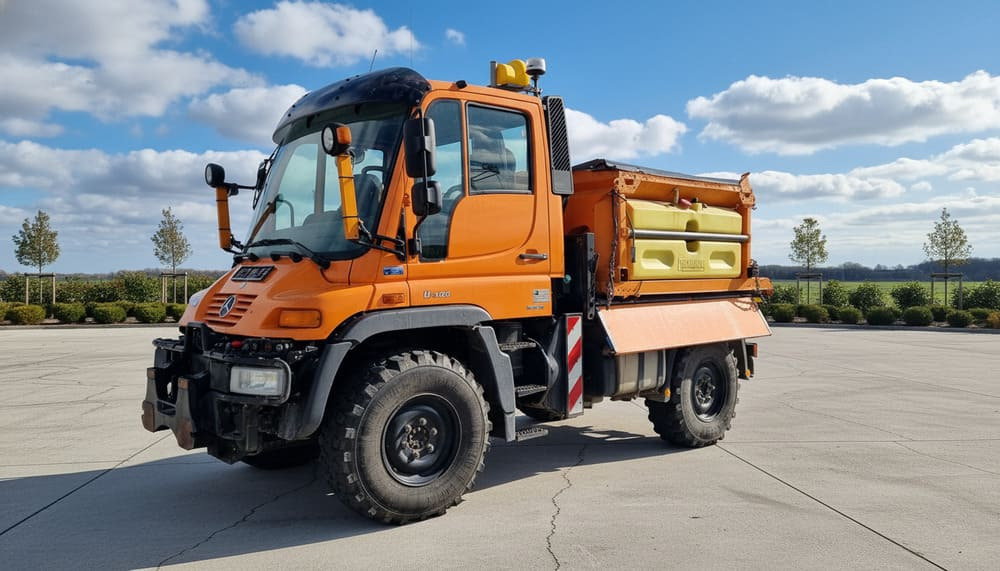 MERCEDES-BENZ Unimog U300 - Komunalinė/ Specializuota technika: foto 1 MERCEDES-BENZ Unimog U300 - Komunalinė/ Specializuota technika: foto 1