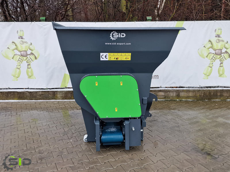 SID EINSTREUGERÄT MIT BAND / FUTTERVERTEILER / Bedding Bucket / Pailleuse 1,0m 0,8m3 - Krautuvo kaušas - Žemės ūkio technika: foto 2 SID EINSTREUGERÄT MIT BAND / FUTTERVERTEILER / Bedding Bucket / Pailleuse 1,0m 0,8m3 - Krautuvo kaušas - Žemės ūkio technika: foto 2