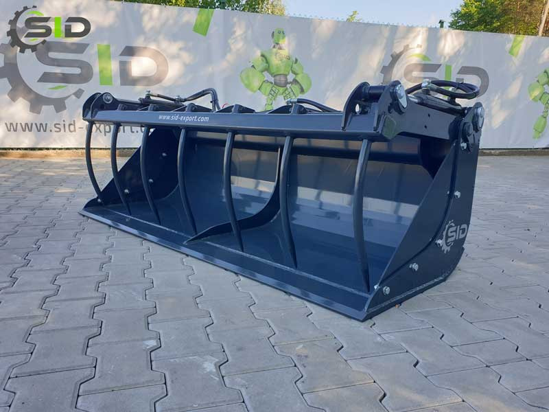SID Greifschaufel Krokodilschaufel Silagegreifer S / Grab bucket forged tines S 1,2 m - Greiferini kausa - Greiferini kausa: foto 1 SID Greifschaufel Krokodilschaufel Silagegreifer S / Grab bucket forged tines S 1,2 m - Greiferini kausa - Greiferini kausa: foto 1
