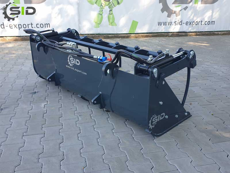 SID Greifschaufel Krokodilschaufel Silagegreifer S / Grab bucket forged tines S 1,2 m - Greiferini kausa - Greiferini kausa: foto 5 SID Greifschaufel Krokodilschaufel Silagegreifer S / Grab bucket forged tines S 1,2 m - Greiferini kausa - Greiferini kausa: foto 5