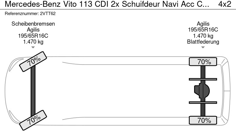 Mercedes-Benz Vito 113 CDI 2x Schuifdeur Navi Acc Cruise 1e Eigenaar Origi NL VERKOCHT! - Mažas furgonas: foto 5 Mercedes-Benz Vito 113 CDI 2x Schuifdeur Navi Acc Cruise 1e Eigenaar Origi NL VERKOCHT! - Mažas furgonas: foto 5