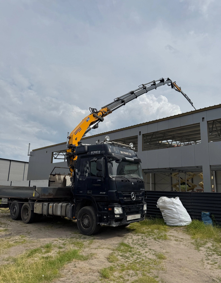 MERCEDES-BENZ ACTROS 2648 HDS 44TON /M 28 METRÓW R/C - Sunkvežimis su kranu: foto 1 MERCEDES-BENZ ACTROS 2648 HDS 44TON /M 28 METRÓW R/C - Sunkvežimis su kranu: foto 1