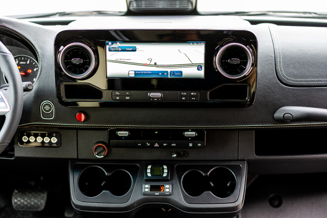 Nauja Mikroautobusas, Keleivinis furgonas MERCEDES-BENZ SPRINTER 519 CDI (MB BUSPERFECT): foto 27